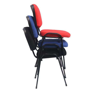 Silla de Conferencia Apilable Moderna para Uso Comercial, con Ganchos de Unión, Base Resistente, Tapizada, para Eventos Grandes - Product Image 6