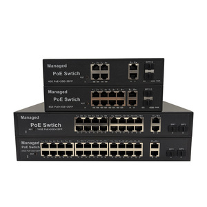 Gigabit Managed Poe <b>Switch</b> 4 6 8 10 12 Sfp Ports Web Management Educational <b>Network</b> Use - Product Image 3