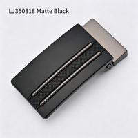 Boucle de ceinture automatique en alliage de zinc pour homme, style professionnel, modèle 1040, compatible avec les sangles perforées de 3,5 cm, OEM ODM disponible