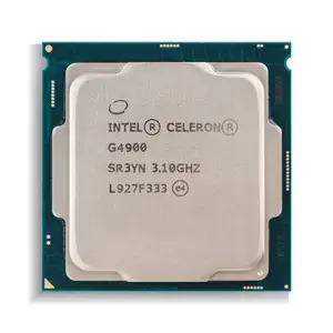 Processeur de plateau G4900 pour processeur Intel Celeron Cpu Lga 1151 Cpu 3.1ghz 14nm 54w