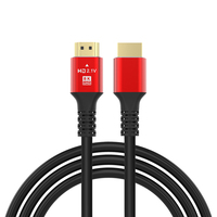 Cable HDMI de Alta Velocidad 8K - Conector Blindado para PC, Smart TV, Proyector, Monitor y STB (Decodificador)