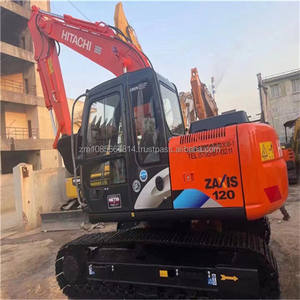 Excavadora de cadenas usada Hitachi ZX120 japonesa de 12 toneladas, modelo 2019, con motor, bomba y caja de cambios en venta - Product Image 1