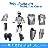Housse de protection pour robot en PU avec procédé de pelage automatique pour une protection lisse et délicate des parties clés des accessoires de robot.