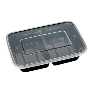 Boîtes Bento jetables transparentes épaissies en gros et couvercles, contenants en PP de qualité alimentaire micro-ondables pour sandwichs et nouilles - Product Image 6