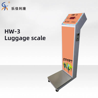 Balanza de equipaje LED de acero que funciona con monedas digitales de alta calidad de China con personalización de OEM/ODM