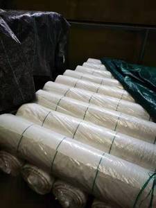 Cảnh quan nông nghiệp nhiều đường hầm <span class=keywords><strong>Berry</strong></span> nhà kính Orchard cây trang trại trắng đen 120g PP nhựa che phủ mặt đất kiểm soát cỏ dại mat - Product Image 5