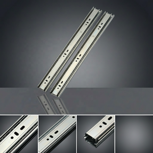 Glissière de tiroir à roulement à billes Meilong Hardware pour meubles de cuisine / <span class=keywords><strong>Rail</strong></span> de tiroir télescopique / <span class=keywords><strong>Rail</strong></span> de glissière vertical - Product Image 2