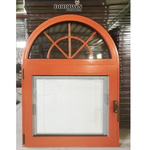高品质铝半圆窗户烧烤设计专业形状窗口从Doorwin