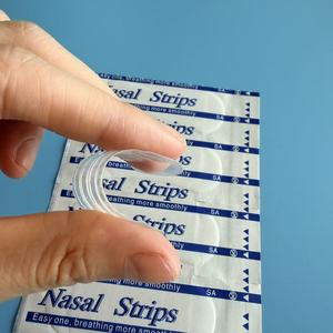 Tiras Nasales Personalizadas al por Mayor para Aliviar los Ronquidos, Dormir Mejor, Respirar, Parche Anti Ronquidos, Certificado CE, Clase I Médica, OEM - Product Image 1