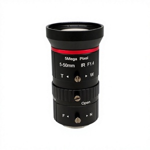 Objectif varifocal 10x, 5-50 mm, 5 mégapixels, 1/2,7 pouces, monture CS, iris manuel, objectif zoom manuel pour caméra M925 - Product Image 5