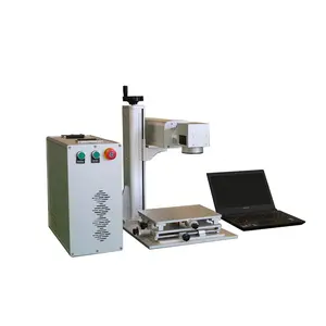 Jinan usine mopa 30w raycus machine d'inscription de laser de fibre de 20w 10w