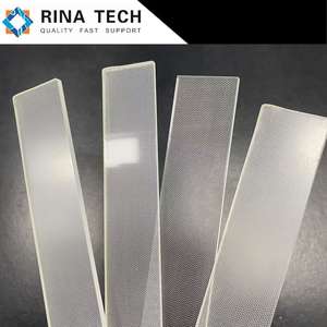 Placa de guía de luz LED PMMA PC de forma delgada con puntos láser para ranura de luz / luz de embutir de Rina Tech - Product Image 2