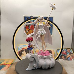 Pretty Guardian Sailor Moon Ncess Serenity Tiny Sailor Universe figura decorativa en caja figurita regalo decoración coleccionable - Product Image 1