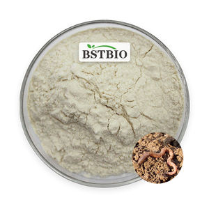 BSTBIO天然ミミズエキスプロテインペプチド60% 98% ミミズプロテインパウダー - Product Image 1