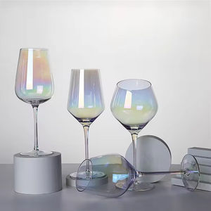 Jinbaijia Verre à vin rouge de <span class=keywords><strong>Bordeaux</strong></span> incassable personnalisé Forme de bouche oblique Cristal sans plomb soufflé à la main 101-200ml pour flûtes - Product Image 2