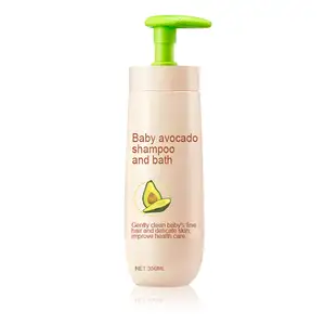 Coffret de Soins Doux pour Bébé à l'Extrait Naturel d'Avocat – <span class=keywords><strong>Huile</strong></span>, Gel Douche, Shampoing et Crème – Soin Peau de Bébé – Marque Blanche - Product Image 3