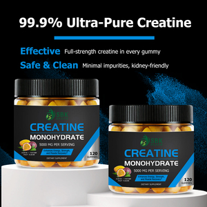High Quality Pre Workout Creatine Gummies Enhance Focus Concentration Energy Booster Gummies Sport Healthcare <b>Supplement</b> - Product Image 5