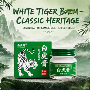 <span class=keywords><strong>Baume</strong></span> Herbal <span class=keywords><strong>Tigre</strong></span> <span class=keywords><strong>Blanc</strong></span> Multi-Usages QFSN 15G pour Soulagement <span class=keywords><strong>de</strong></span> la Douleur et Apaisement – Idéal Maison, Voyage et Soins en Extérieur - Product Image 4