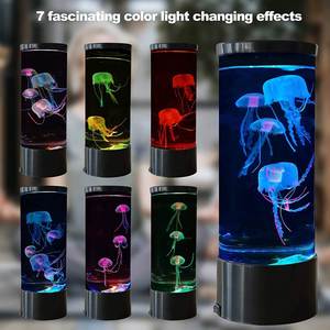 Hot Sale Jellyfish Projection LED Warm White Color Changing Switch Control High Brightness Eye Decoration Night Living Room - Product Image 4