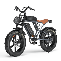 Vélo Électrique Fatbike X70 en Carbone et Alliage, Pneus Gonflables 20 Pouces, 48V 37Ah, Style Vintage, Disponible depuis l'Entrepôt Allemagne (UE)