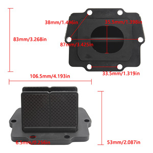 Kit de soupape à clapets Zuqing V308A pour moto Kawasaki KX250 1987-04, pièce de rechange - Product Image 2