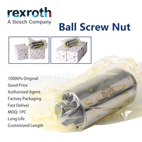 Vis à billes d'origine allemande Rexroth tige d'écrou R1512 R151251012 C5 C7 16mm 20 25mm 32 50 extrémité rectifiée usinée CNC impression 3D vis à billes