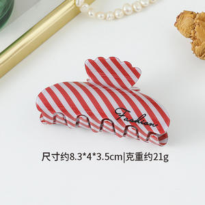 กิ๊บติดผมพลาสติก PVC ลายหัวใจแบบเกาหลี ขายส่ง กิ๊บหนีบผมพลาสติก PVC สีสันสดใสสำหรับเด็กผู้หญิง - Product Image 5