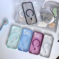 Coque de téléphone transparente mate tout-en-un pour iPhone 14 15 16 17 Pro Max 18 Pro 18 Pro Max