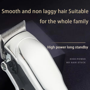 プロのヘアトリマーマシンLEDディスプレイステンレス鋼ブレード安全機能ホームホテル用USBバッテリーヘアクリッパー - Product Image 5