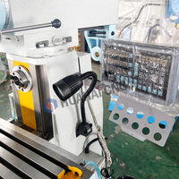 Machine de perçage et de fraisage verticale multifonctionnelle de haute précision Hua Hai ZX7550CW, broche NT40, 380V/220V, perçage max. 50 mm