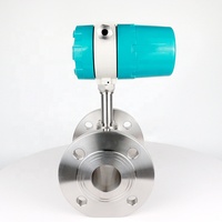 Débitmètre à turbine en acier inoxydable pour la mesure de liquides, industriel, pour huile et eau, avec support OEM
