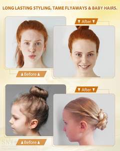 MAYFANCY 24 ore tenere Extra forte bordo controllo <span class=keywords><strong>Gel</strong></span> <span class=keywords><strong>per</strong></span> <span class=keywords><strong>capelli</strong></span> senza fiocco <span class=keywords><strong>Gel</strong></span> intrecciato da donna vendita all'ingrosso di mayfy - Product Image 4
