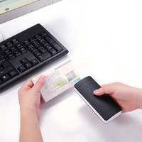 2D QR 1D inalámbrico para Pocket Mini escáner de código de barras para POS inventario código de barras verificar en stock rango de 20m