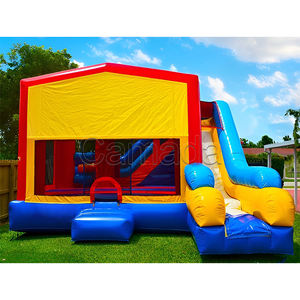 Castillo Inflable 4 en 1 con Tobogán, Juguetes, Castillo Inflable con Temática de <span class=keywords><strong>Toy</strong></span> <span class=keywords><strong>Story</strong></span>, <span class=keywords><strong>Parque</strong></span> de <span class=keywords><strong>Atracciones</strong></span> al Aire Libre - Product Image 1