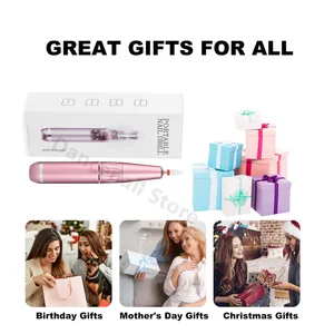 USB Nail <b>Drill</b> Portable Electric Machine for Acrylic Nails Professional Home Salon Polishing Manicure Remove Dremel Buffer - Product Image 5