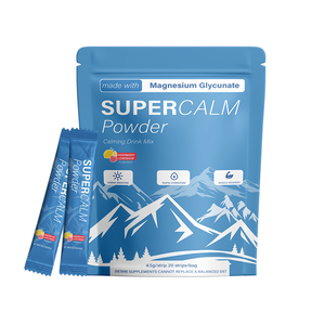 Capsules et poudre <span class=keywords><strong>de</strong></span> glycinate <span class=keywords><strong>de</strong></span> <span class=keywords><strong>magnésium</strong></span> OEM, poudre Super Calm, poudre mixte d'électrolytes <span class=keywords><strong>de</strong></span> potassium pour le soulagement du <span class=keywords><strong>stress</strong></span> et la relaxation musculaire - Product Image 3