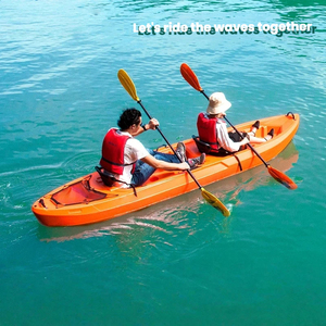 Kayak Doble Rígido, Bote Doble para Puntos Turísticos, Bote de Recreo, Kayak, Bote Rígido - Product Image 1