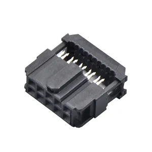 Te Connector Ectiviteit 1658622-1 10 Pin Header En Draad Behuizing 10 Way Vrouwelijke Connector Idc Recipiënt Dubbele Rij