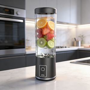 Mixeur portable silencieux ABS USB-C sans BPA, robuste, pour smoothies, autonomie 30 min, 6 lames SUS304, idéal pour voiture - Product Image 3