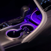 Luz Ambiental LED para Automóvil, Compatible con Toyota Camry 2017-2023, Iluminación Interior Colorida, Iluminación Interior Automática