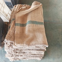Sacs en copra, sacs en jute pour café, fèves de cacao, neufs, 94x57cm, 665g, sac en copra biodégradable, sac en jute de qualité alimentaire, Bangladesh