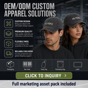 Cappellino da Baseball in Cotone Delavé Personalizzato con Logo OEM ODM, Stampa Ew People, Vendita all'Ingrosso, Streetwear, Pronto per la Consegna Immediata - Product Image 6