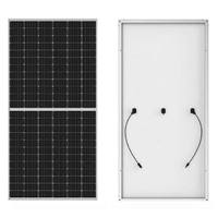 Modules photovoltaïques monocristallins HJT de type N 450W/460W, panneaux solaires demi-cellules pour centrales photovoltaïques, Chine
