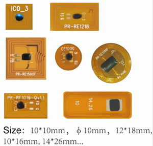 Etiqueta NFC FPC Pequeña ISO14443A 13.56MHz NFC213/215 Mini Etiqueta RFID Adhesiva Anti-Metal Impermeable para Redes Sociales y Seguimiento de Activos - Product Image 3