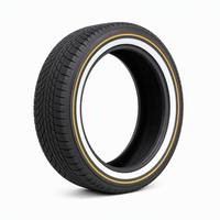 Neumáticos de Pared Blancos de Estilo Retro de Alta Calidad JZ Custom con Franja Dorada para Personalización de Autos Clásicos, Neumáticos Radiales de Lujo