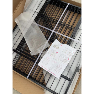 Wholesale Black Powder Coated Indoor / Outdoor Welded Wire <strong>Dog</strong> <strong>Run</strong> Kennel <strong>Panels</strong> and Gates - Product Image 5