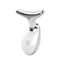 Appareil de beauté pour le visage et le cou, micro-courant, lifting, raffermissement de la peau, anti-rides, rechargeable par USB, multi-prises