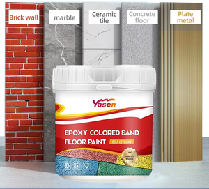 Resina Epossidica Autolivellante Impermeabile Antiscivolo per Pavimenti in Calcestruzzo con <span class=keywords><strong>Sabbia</strong></span> Colorata - Product Image 2
