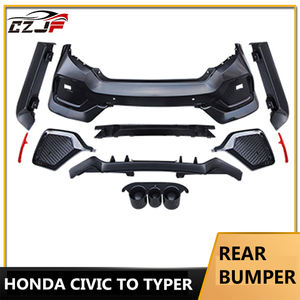 ร้อนขายด้านหน้าและด้านหลังกันชนกลางย่างสำหรับ Civic 2016 2017 2018 2019 <span class=keywords><strong>2020</strong></span>สิบรุ่นสำหรับ Civic สำหรับ <span class=keywords><strong>Typer</strong></span> - Product Image 5