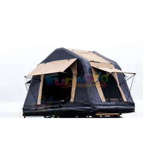 Tente gonflable flottante commerciale avec auvent rétractable pour la détente aquatique et le camping - Product Image 5